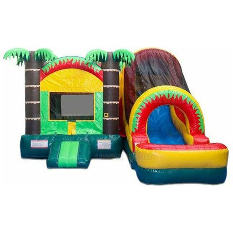 Unique World Inflatable Bouncers 14'H Tropical Jumper Slide Combo by Unique World 14'H Tropical Jumper Slide Combo by Unique World SKU# 3020D/ 3020D-POOL