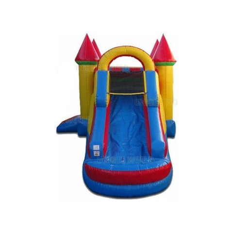 15'H Bright Compact Castle Combo Jump House by Unique World SKU#MC026D