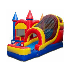 Unique World Inflatable Bouncers 15'H Castle Dry Slide Combo Moon Jump by Unique World 15'H Castle Dry Slide Combo Moon Jump SKU# 3022D/ 3022D-POOL