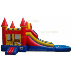 15'H Castle Wet Dry Jumper Slide Combo by Unique World