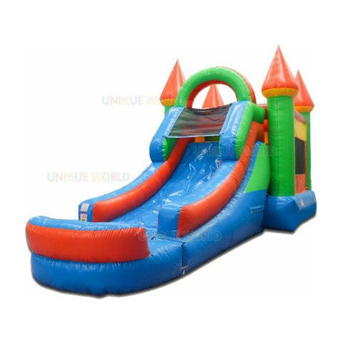 Unique World Inflatable Bouncers 15'H Compact Castle Combo Jump House by Unique World 15'H Compact Castle Combo Jump House by Unique World SKU# MC006D