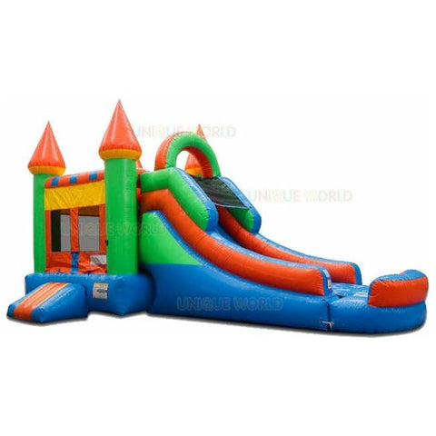 Unique World Inflatable Bouncers 15'H Compact Castle Combo Jump House by Unique World 15'H Compact Castle Combo Jump House by Unique World SKU# MC006D