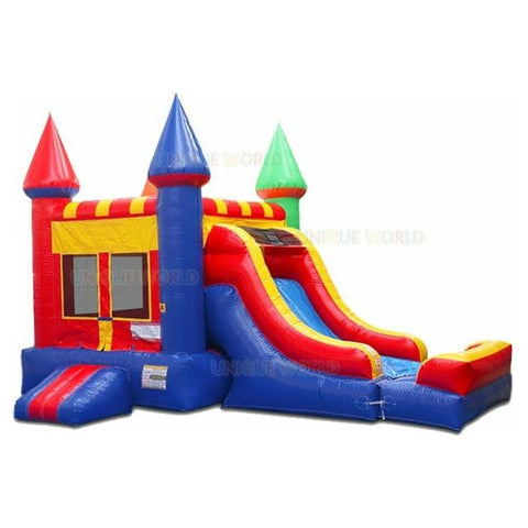 Unique World Inflatable Bouncers 15'H Compact Rainbow Castle Jumper by Unique World 15'H Compact Rainbow Castle Jumper by Unique World SKU# MC003D