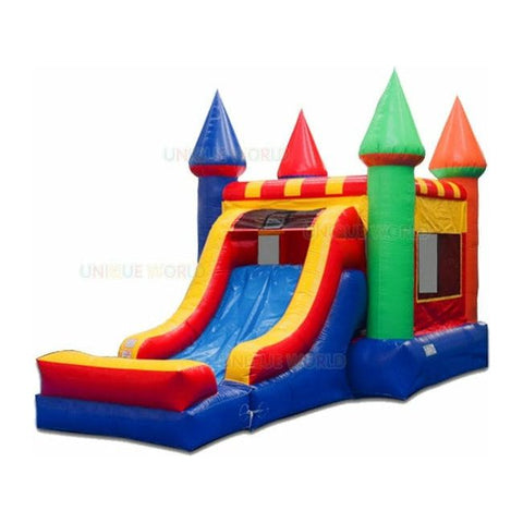 Unique World Inflatable Bouncers 15'H Compact Rainbow Castle Jumper by Unique World 15'H Compact Rainbow Castle Jumper by Unique World SKU# MC003D