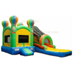 Unique World Inflatable Bouncers 15'H Hot Air Balloon Bouncer Slide Combo With Detachable Pool And Stopper by Unique World 781880230083 3045P 15'H Hot Air Balloon Bouncer Slide Combo w/ Detachable Pool n' Stopper