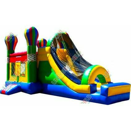 15'H Hot Air Balloon Moonwalk Slide Combo SKU# 3006D/3006D-POOL