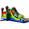 Image of 15'H Hot Air Balloon Moonwalk Slide Combo SKU# 3006D/3006D-POOL