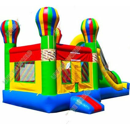 15'H Hot Air Balloon Moonwalk Slide Combo SKU# 3006D/3006D-POOL