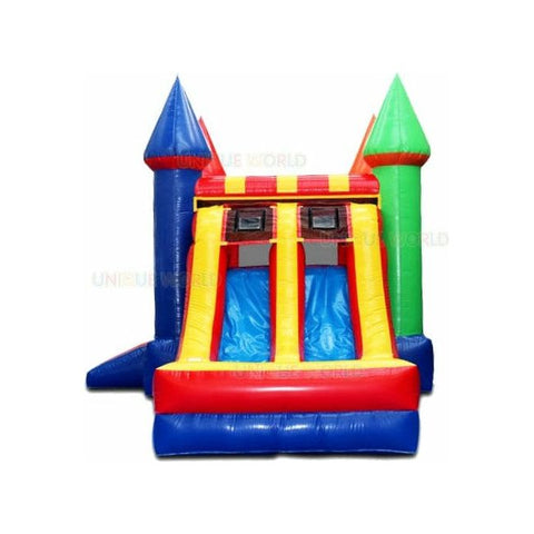 Unique World Inflatable Bouncers 15'H Magic Castle Combo Jumper with Pool by Unique World 15'H Magic Castle Combo Jumper with Pool by Unique World SKU# 3077D