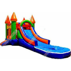 Unique World Inflatable Bouncers 15'H Orange Castle Bouncer Combo by Unique World MC011P 15'H Orange Castle Bouncer Combo by Unique World SKU# MC011P