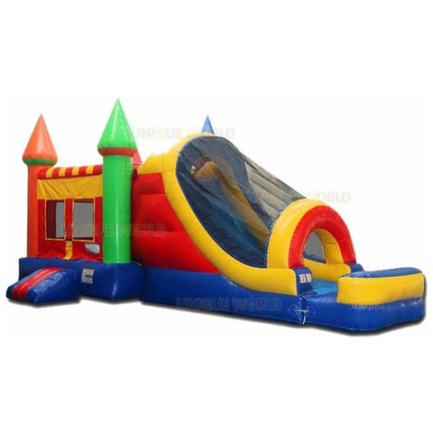 Unique World Inflatable Bouncers 15'H Rainbow Castle Moonwalk Slide Combo by Unique World 15'H Rainbow Castle Moonwalk Slide Combo by Unique World SKU# 3001D