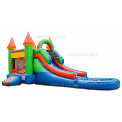 Unique World Inflatable Bouncers 15'H Wet Dry Compact Castle Combo Jump House by Unique World 781880230038 MC006P 15'H Wet Dry Compact Castle Combo Jump House by Unique World  SKU MC006P