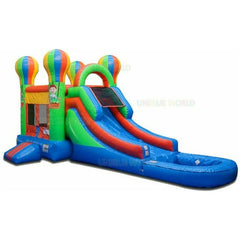 Unique World Inflatable Bouncers 15'H Wet Dry Jumper Slide Combo by Unique World 781880229988 MC005P 15'H Wet Dry Jumper Slide Combo by Unique World SKU# MC005P