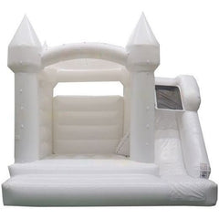 Unique World Inflatable Bouncers 15'H White Wedding Combo by Unique World 781880209669 3153D 15'H White Wedding Combo by Unique World SKU#3153D