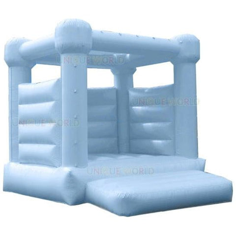 Unique World Inflatable Bouncers PASTEL LIGHT BLUE Wedding Bounce House II by Unique World 1202-PLB-U 14'H Wedding Bounce House II by Unique World II SKU# 1202