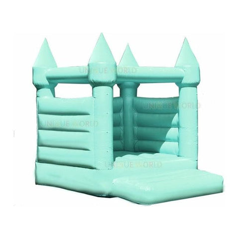 Unique World Inflatable Bouncers Pastel Light Green 14' Wedding Bounce House by Unique World 781880277880 1205-PLG 14' Wedding Bounce House by Unique World SKU# 1205