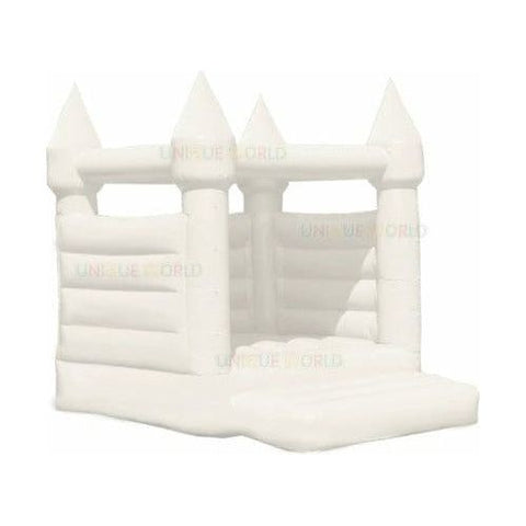 Unique World Inflatable Bouncers White 14' Wedding Bounce House by Unique World 781880277781 1205-W 14' Wedding Bounce House by Unique World SKU# 1205