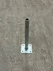 1' Adjustable Base Plate Foot for West Coast Frame Tents, Single Tube