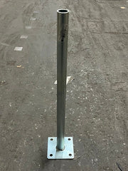 2 Foot Adjustable Height Base Plate for West Coast Frame Tents, Single Tube