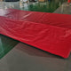 Vinyl 8' Banquet Table Cover, Solid Red