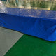 Vinyl 8' Banquet Table Cover, Solid Blue