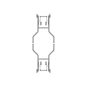 Replacement Leg Set for Banquet Folding Table (2 Piece, Pair)
