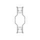 Replacement Leg Set for Banquet Folding Table (2 Piece, Pair)