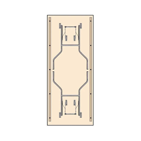 Replacement Leg Set for Banquet Folding Table (2 Piece, Pair)