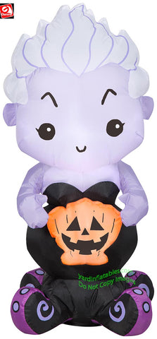 3.5' Gemmy Airblown Stylized Disney's Ursula