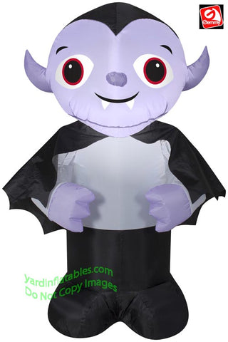 4' Gemmy Airblown Inflatable Halloween Vampire