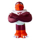 7' Air Blown Inflatable NCAA Virginia Tech HokieBird Mascot