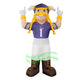 7' Air Blown Inflatable NFL Minnesota Vikings Viktor the Viking Mascot