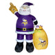 7' Air Blown Inflatable NFL Minnesota VIKINGS Santa Claus