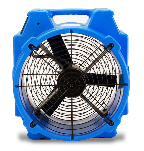 B-Air PB-X24 1/4 HP High Velocity Polar Axial Air Mover and Blower Fan: Blue