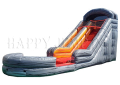 18 Foot Volcano Splash Water Slide - WS8518