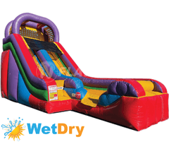 18'H Wacky Slide Wet/Dry by Cutting Edge