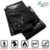 Image of 10' x 20' Heavy Duty Waterproof PVC Vinyl Tarp - Black