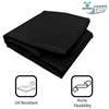 Image of 15' x 15' Heavy Duty Waterproof PVC Vinyl Tarp - Black