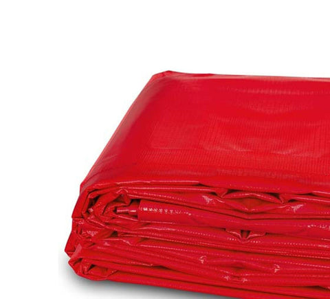 20' x 30' Heavy Duty Waterproof PVC Vinyl Tarp - Red