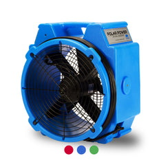 B-Air PB-25 1/4 HP High Velocity Polar Axial Air Mover Fan: Blue