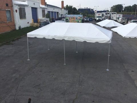 10' x 20' Premium West Coast Frame Party Tent - White