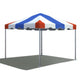 10x10 Premium West Coast Frame Party Tent - Red White and Blue Canopy Tent