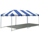 10' x 20' Premium West Coast Frame Party Tent - Blue and White