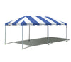 Image of 10' x 20' Premium West Coast Frame Party Tent - Blue and White