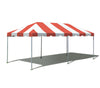 Image of 10' x 20' Premium West Coast Frame Party Tent - Red and White
