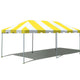 10' x 20' Premium West Coast Frame Party Tent - Yellow and White