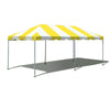 Image of 10' x 20' Premium West Coast Frame Party Tent - Yellow and White