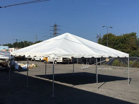 20' x 20' Premium West Coast Frame Party Tent - White