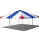 20' x 20' Premium West Coast Frame Party Tent - Red, White, and Blue