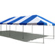 20' x 40' Premium West Coast Frame Party Tent - Blue and White